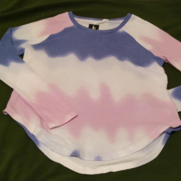 🍁Tie dye round neck pullover - Picture 2 of 3